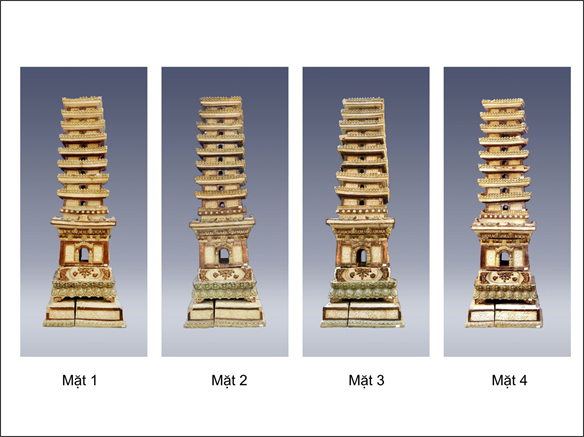 Tháp gốm men chùa Trò