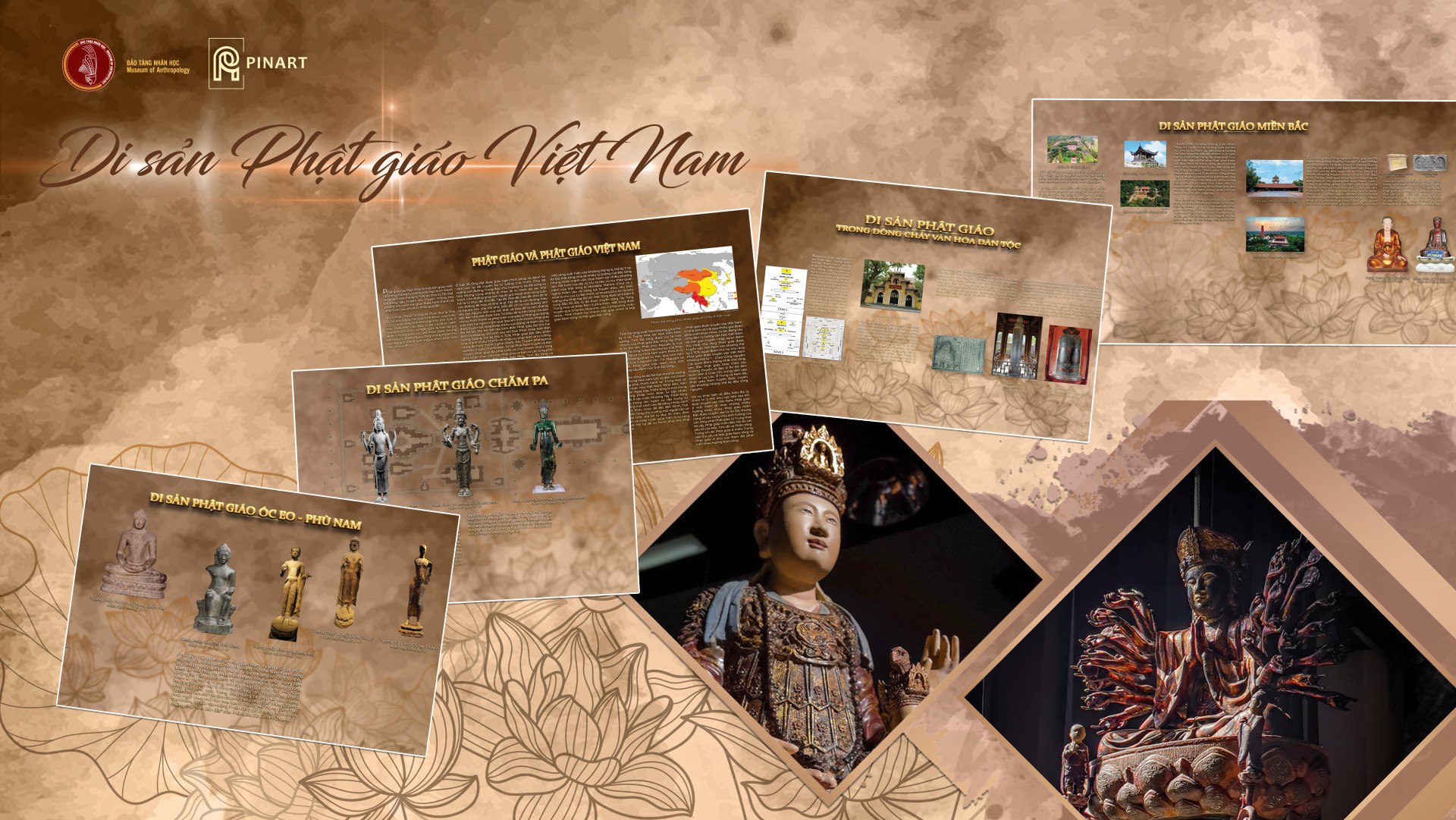 Các chủ đề trưng bày Di sản Phật giáo Việt Nam